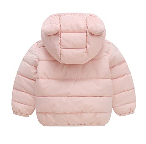 Winter Coats for Baby Girl Boy Kids Light Puffer Jacket With Hood Toddler Kids Winter Windproof Warm Outwear2