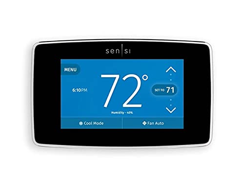 Amazon Crazy 🔥 Deals WiFi Thermostat, 3-13/32" H, White