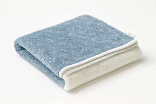 Image of Cortina Reversible Embossed Microfiber Towels for Bath Large Size-Super Soft Coral Fleece Bathing Towel with Hook Quick Dry Super Absorbent-Bath Towel for Men and Women-70x140 cm [Grey]