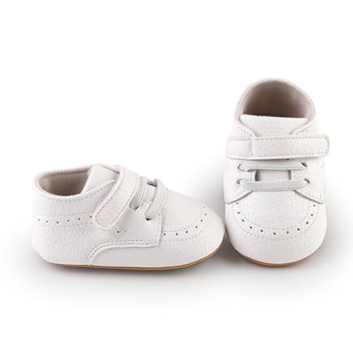 Image of RVROVIC Baby Boys Girls Anti-Slip Sneakers Soft Ankle Boots Toddler First Walkers Newborn Crib Shoes