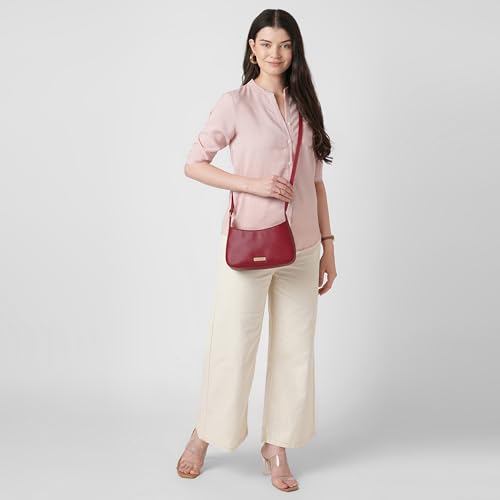 Image of Caprese Carol Small Sling Bag for Women with Adjustable Strap & Zip Closure for Comfortable Wear | Versatile Handbag for Everyday Use, Travel, and Special Occasions