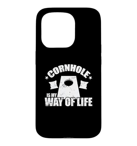 Cornhole is my Way of Life �Q�[���z�r�[ �X�}�z�P�[�X iPhone 15 Pro �p