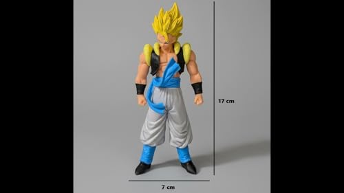 Image of Awestuffs Large Action Figure Limited Edition Figure Toy Statue Merchandise for Anime Lovers DBZ Goge Yellow Hair