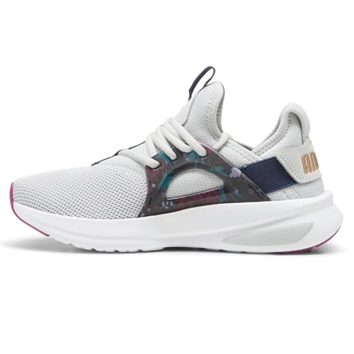 PUMA Womens Softride Enzo Evo Winter Blooms Running Sneakers Shoes - Grey - Size 9 M3