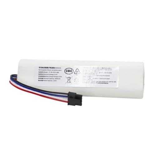 Batería For Aspiradora Xiaomi Mijia RLS3, 14,4 V, 2600 MAh, Compatible con Xiaomi Mijia Y Trouver. P2026-4S1P-MMBK.(2600mAh)