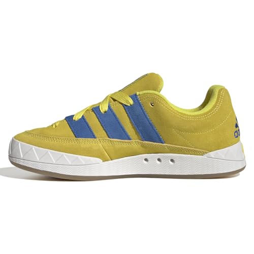 adidas Mens Adimatic Lace Up Sneakers Shoes Casual - Yellow3