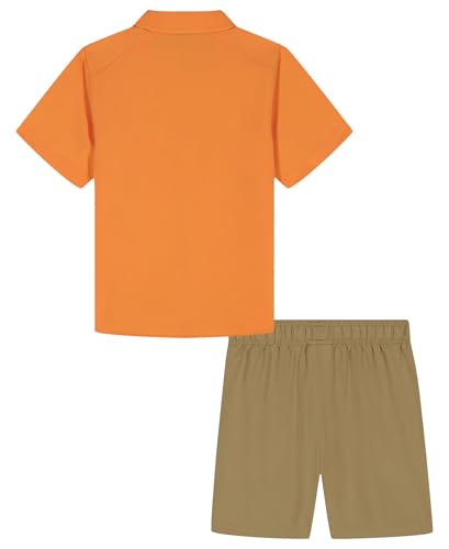 Image of Under Armour Boys 2-piece Short Sleeve T-shirt and Shorts Set, Outdoor Collection
