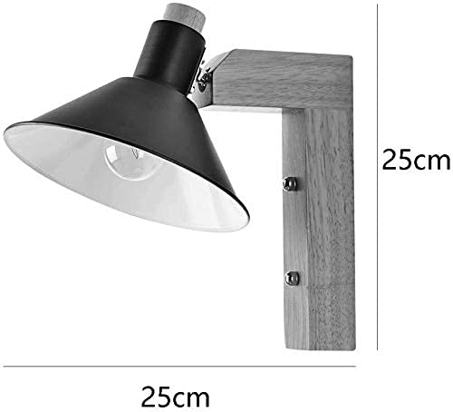 Aplique de pared LED negro para eliminar las sombras molestas en pasillos oscuros 6
