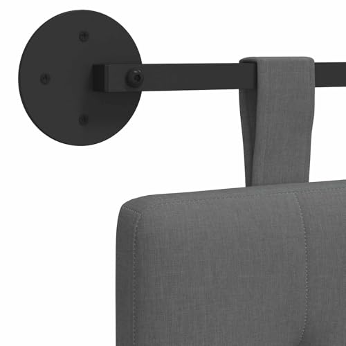 Tête de lit suspendue 150x55 gris foncé moderne vidaXL