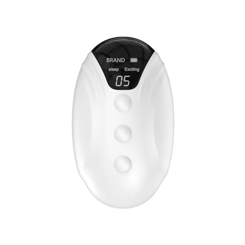 Rtyweth Dispositivo de pulso de microcorriente para dormir de mano, elimina el insomnio, hipnosis, relajación mental, T5I0, alivio del estrés, presión y ansiedad