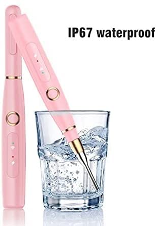 Removedor de Cera for el oído, Herramienta de eliminación inalámbrica Otoscope EARTWAX 108 0p HD Endoscopio de la Oreja con 6 LED Luz, oído Elija un oído Limpieza endocsope Kit for Adultos niños