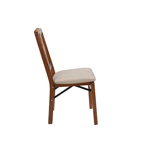 Stakmore Queen Anne Folding Chair Finish, Set Of 2, Fruitwood #TOP1