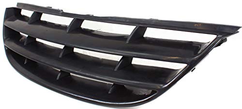 Grille Assembly For Kia Spectra 2004-2005 Plastic Painted-Black Ex Model New Body Style #TOP1