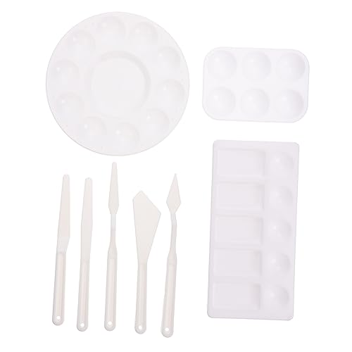 MUELODSIC Art Supplies Watercolor Paint Set Mixing Trays Scraper for Artists Boys and Girls
