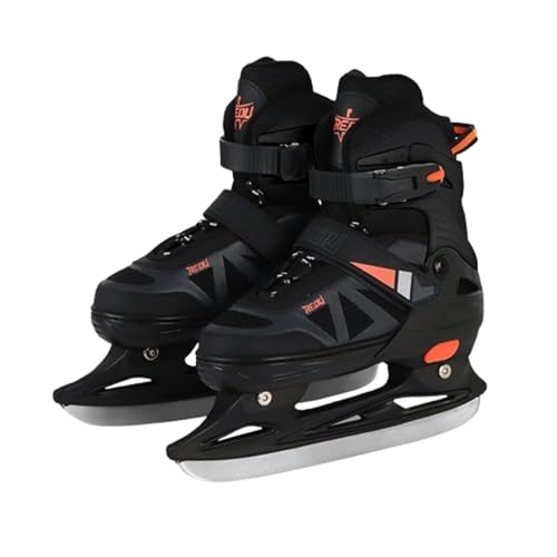 LuminescentDream Schaatsen voor heren en dames voor beginners, zachte vulling en versterkte enkelondersteuning ijshockeyschaatsen, comfortabel ondersteunend en opvallend