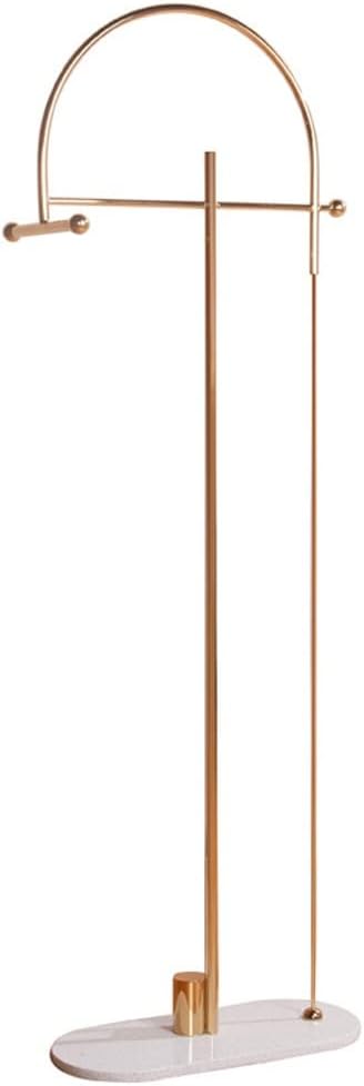 Standing Hanger Garment Floor Coat Rack Clothing Entrance Hall Foot Jackets Metal Furniture
