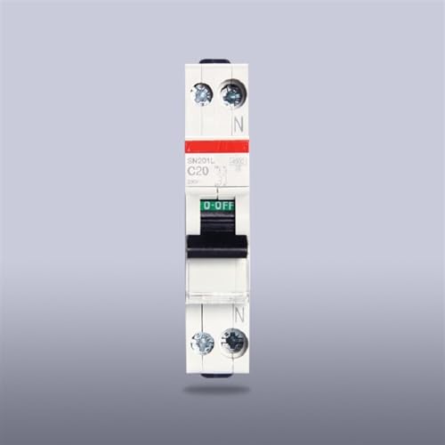 Disjoncteur miniature SN201L 1P+N Type C pour tableau électrique monophasé 40A