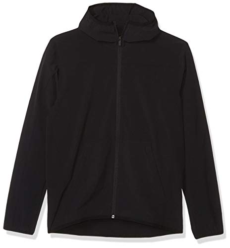 adidas Men s City Full-Zip Base Woven Hoodie Black Large