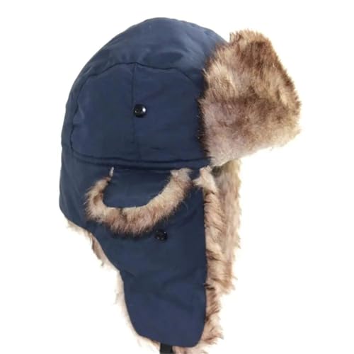 Bonnet trappeur pour hommes et femmes chaud et épais style streetwear