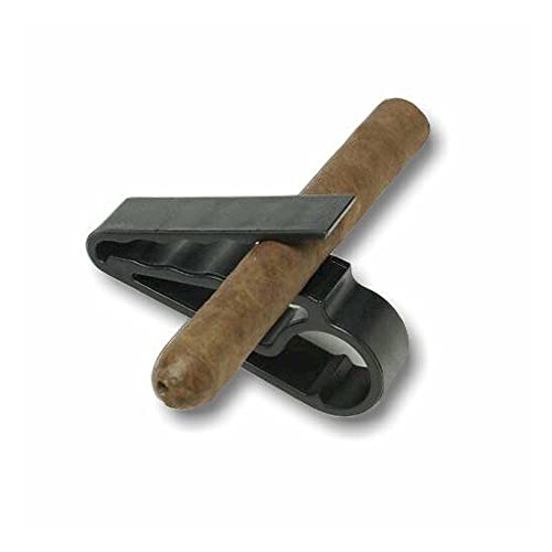 JP LANN GOLF Cigar Holder Clip for Golfers, Black