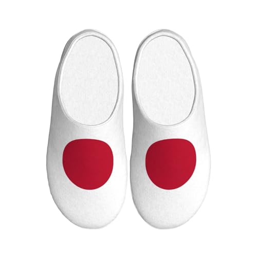 Chaussons drapeau japonais avec semelle TPR antidérapante mixte