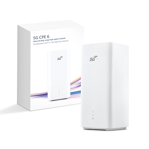 Enrutador SIM 5G-A para teletrabajo y streaming fluido con Wi-Fi 7 en todo el hogar