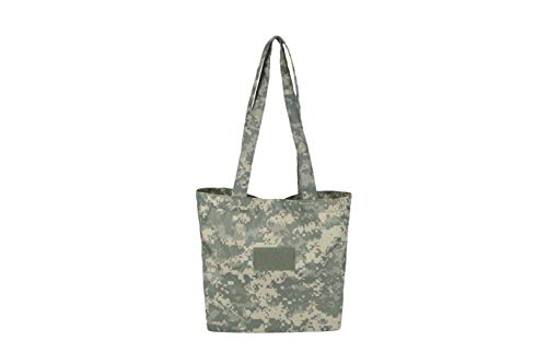 Greencity Tote Handbag Shoulder Canvas Grocery Bag Reusable School Shopping Camo,Acu #TOP1