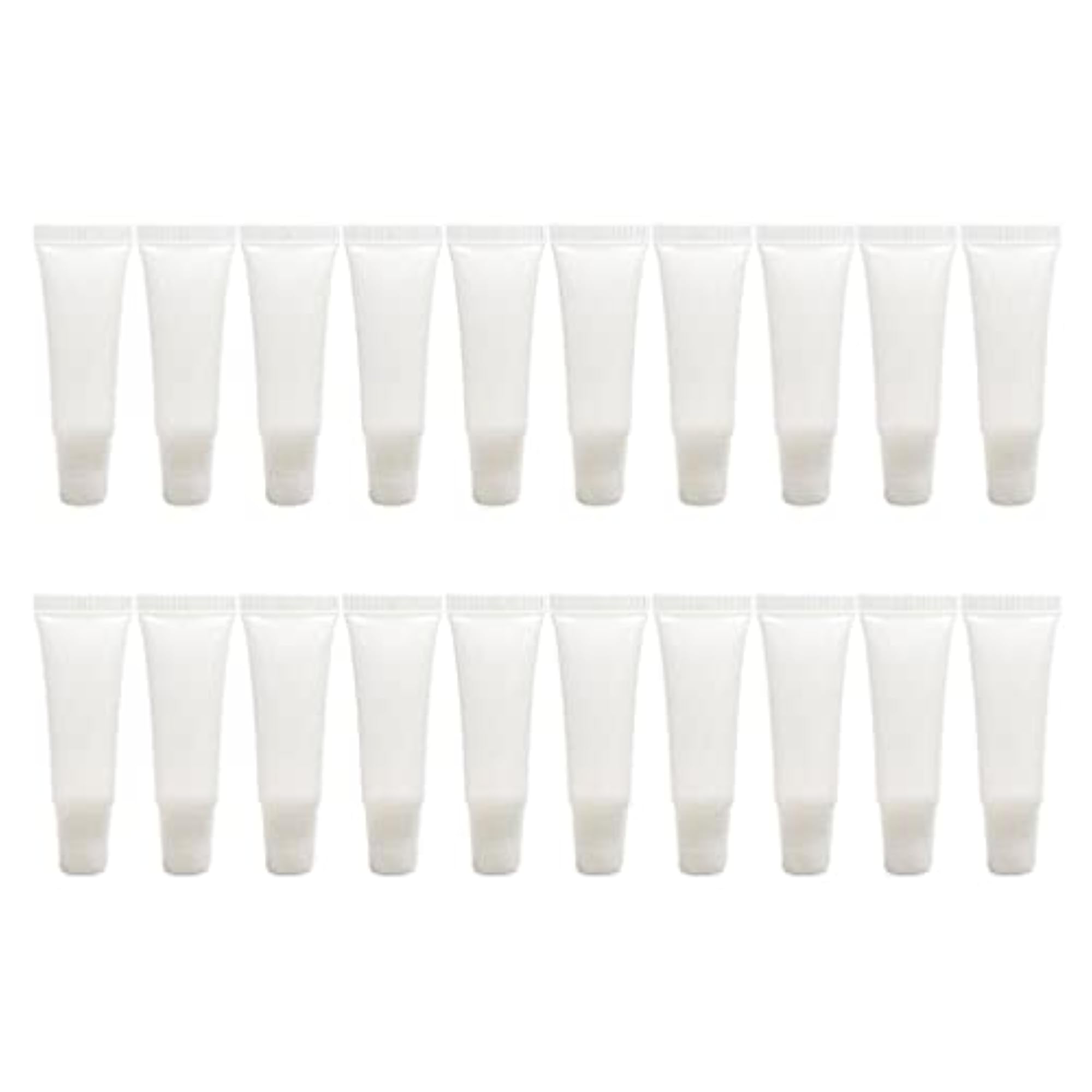40pcs Empty ABS Tubes for Lip Gloss & Balm Storage