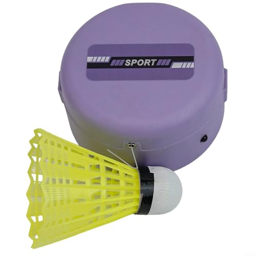 Entraîneur de badminton d'intérieur réglable pour entraînement en solo, appareil d'entraînement de badminton à rebond automatique avec télécommande, outil portable d'amélioration des compétences (6