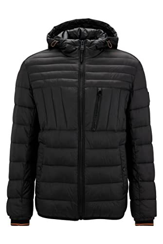 BOSS Herren Olipsis Leichte Steppjacke mit Kapuze und Reißverschlusstasche...
