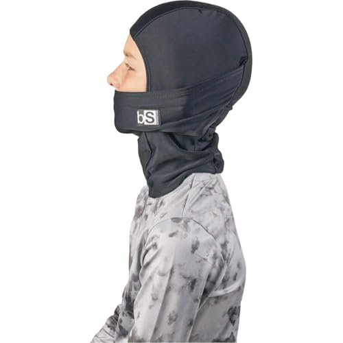 Image of BLACKSTRAP Kids' Expedition Hood Dual Layer ExoHinge Balaclava Ski Mask, Compatible, Comfortable for Kids, [Insert Color]