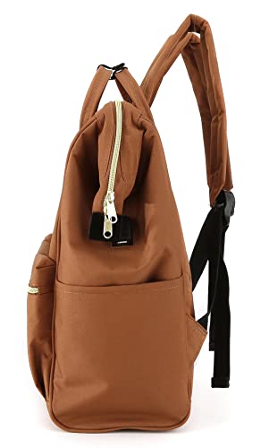 Himawari Laptop Backpack Travel Backpack With USB Charging Port Large Diaper Bag Doctor Bag School Backpack for Women&Men