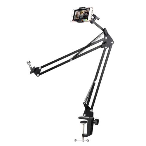 �}�C�N�u�[���A�[�� - ���ϋv�}�C�N�u�[���A�[���g�ѓd�b/�p�b�h Blue Yeti HyperX QuadCast SoloCast Fifine AM8�ƂقƂ�ǂ̃}�C�N�p �}�C�N�X�^���h�f�X�N 3/8�C���`~5/8�C���`�̃A�_�v�^�[�t�� TIKmob