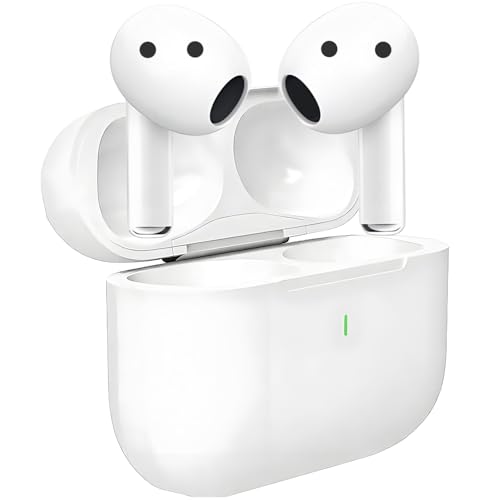Wireless Earbuds (4nd Generation),Bluetooth 5.3 Headphones,with Noise-Cancelling Microphone,36-Hour Playtime,IPX7 Waterproof,for iPhone/Android