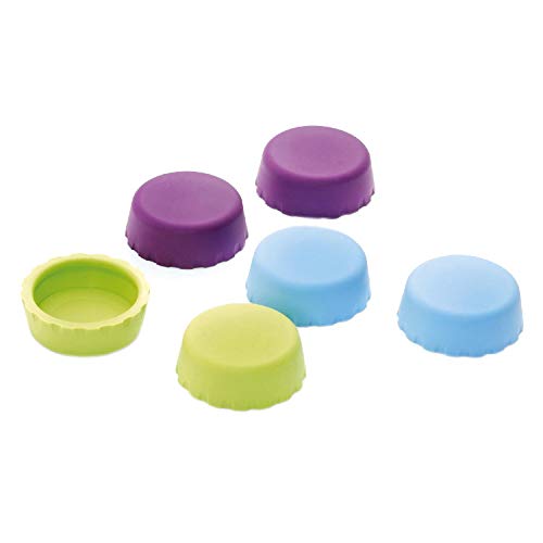 Ruco - Tapón para Botellas (plástico, 6 Piezas)