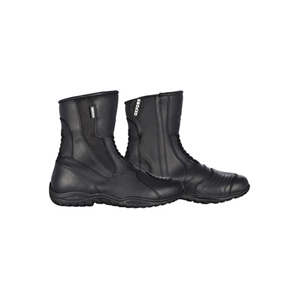 Oxford Hunter Botas de piel para moto resistentes al agua – Negro - Tienda  de Motoristas