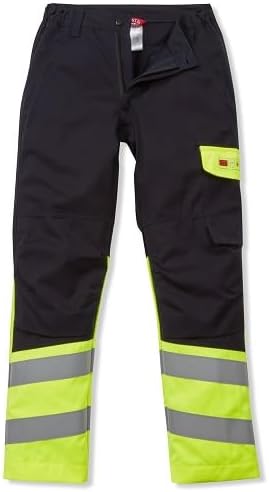SKANWEAR Inherent Arc Flash & Flame Protective Hi Vizibility Cargo Trouser Pant (CL.1/ARC2/10.3CAL/CM²)