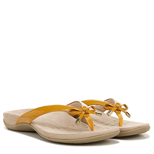 Image of Vionic Women's Rest Bella Toe Post Sandal- Supportive Ladies Orthotic Sandals that include Three Zone Comfort with Arch Support- Flip Flop for Ladies, Medium and Wide Width Size 5-12