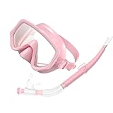 Professionelles Schnorchel-Set für Erwachsene, auslaufsicher, Tauchen und Trocken-Top-Schnorchel...