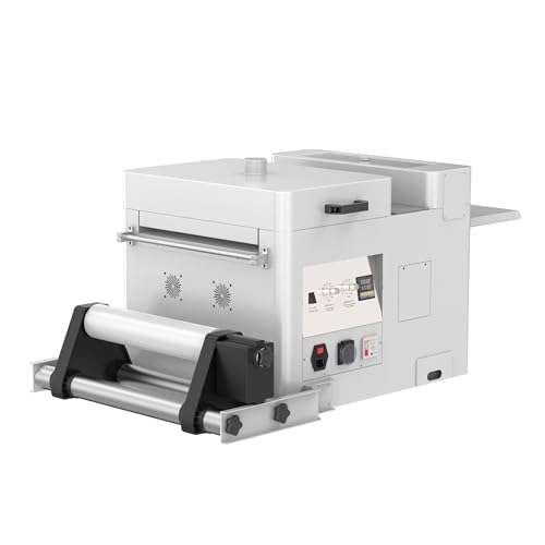 Image of PLK A3 Plus DTF Printer with Powder Shaker Dryer, XP600 DTF Printer Double-Speed Than L805 /L1800, Auto-Clean & Dual White Ink System, Direct to Film Machine,Custom Garment Printing,2-Year Ink Included