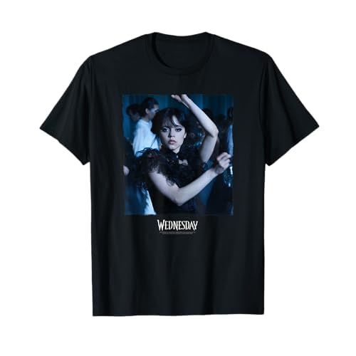 Wednesday Dark Dancing Queen Wednesday Photoreal & Logo Camiseta