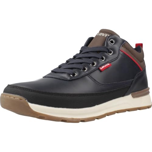 Levi's Ascot Refresh 0208 Navy Brown 36 : basket basse homme bleu marine et marron