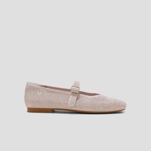 Image of VIVAIA Women's Margot Mary Jane Square-Toe Ballet Flats
