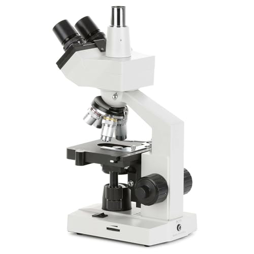 Image of OMAX - 40X-2500X LED Digital Trinocular Lab Compound Microscope with USB Camera and Mechanical Stage - M83EZ-C03S