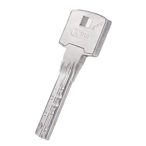 ToniTec Kit de serrure de porte, Abus Bravus 2000 MX, avec carte de sécurité, modulaire, cylindre de serrure à fermeture identique N&G, 3 clés et spray d'entretien ToniTec – 1 clé supplémentaire