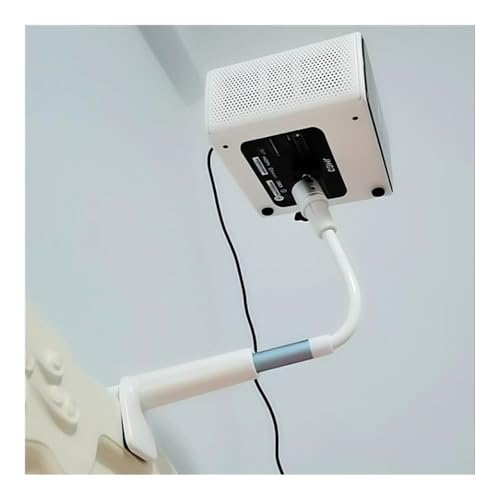 Soporte for proyector de cuello largo compatible con escritorio sin perforación de pared 7