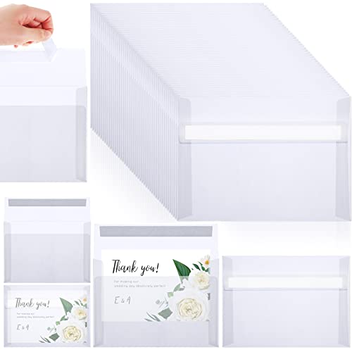 150 Pcs A7 Translucent Vellum Envelopes 5.25 x 7.25 Inch