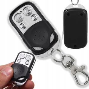VIFER Remote Control Key Fob, Universal Garage Door Opener Cloning Wireless Remote Control Key Fob for Car Garage Door Gate 433mhz