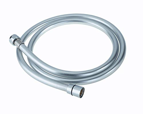 Bristan HOS 150CNS01 C 1.5m Cone to Nut Std Bore Shower Hose Satin, Satin Chrome