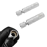 ZKTOOL 14mm&16mm Magnetic Rotating Spark Plug Socket 3/8-inch Drive 12 Point 1mm Thin Wall Spark Plu